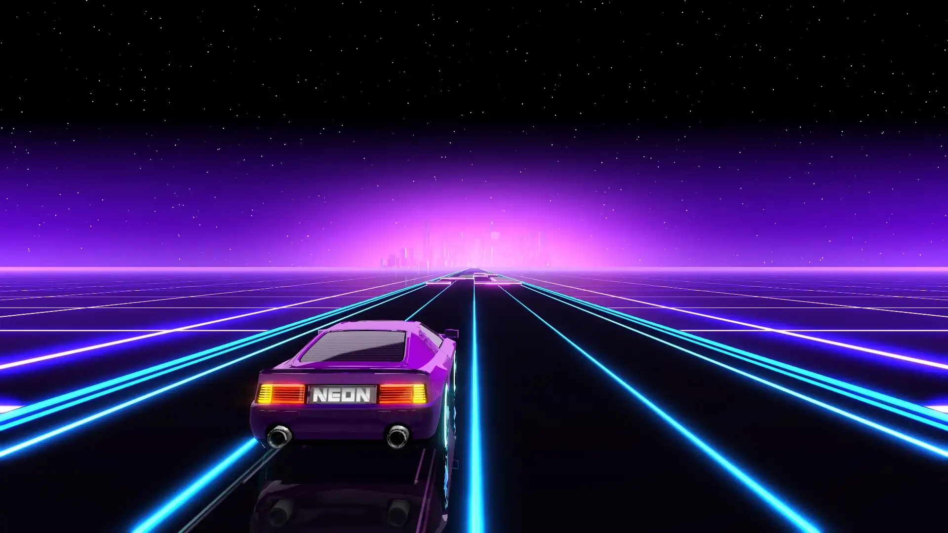 Neon Drive Race