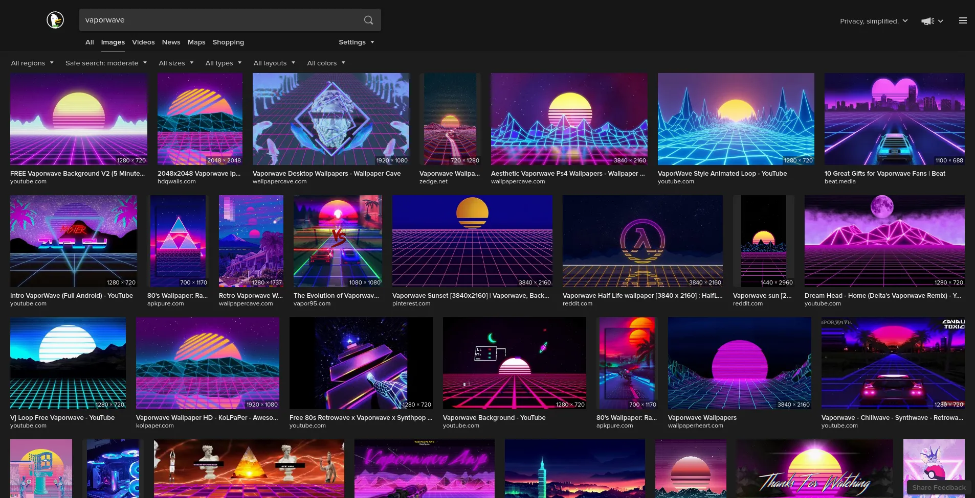 Vaporwave Search
Results